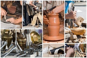 7847629-artisans-working